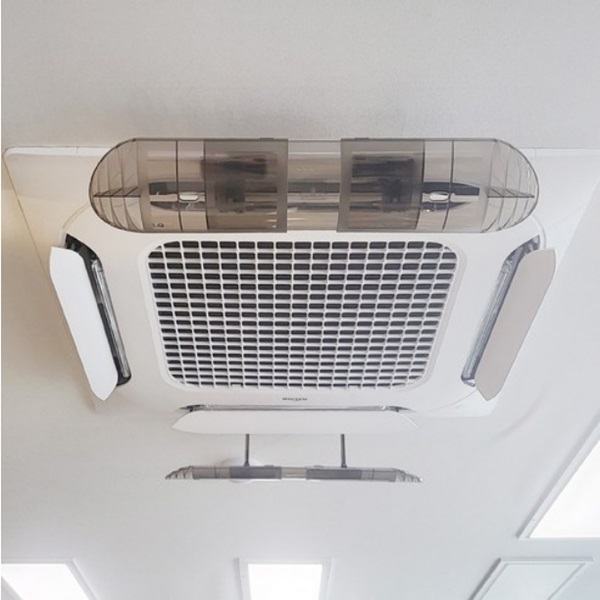 [제노믹스코리아] 천장형 벽걸이 에어컨 히터 바람막이 공기 순환 가림막 날개 가드 NRW-2000 이미지